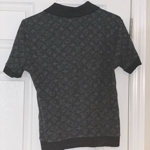 LOUIS VUITTON ALL OVER TWEED MONOGRAM POLO